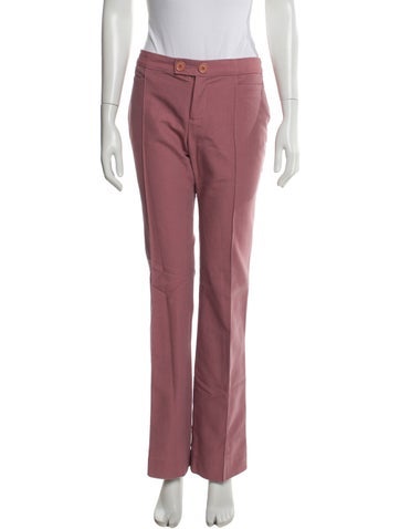 Pre-owned Marc Jacobs Straight Leg Pants In Pink