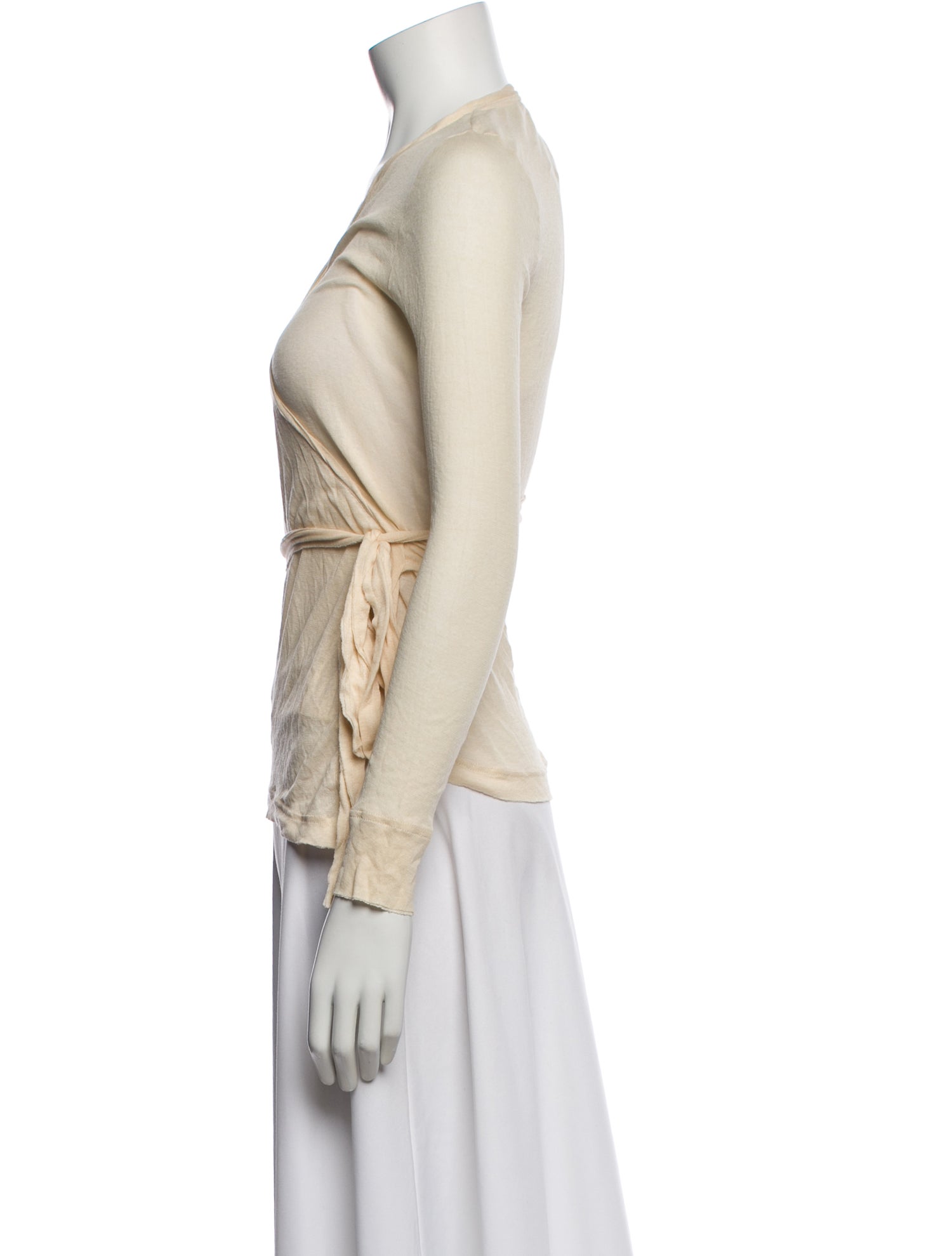 Marc Jacobs V-Neck Long Sleeve Top