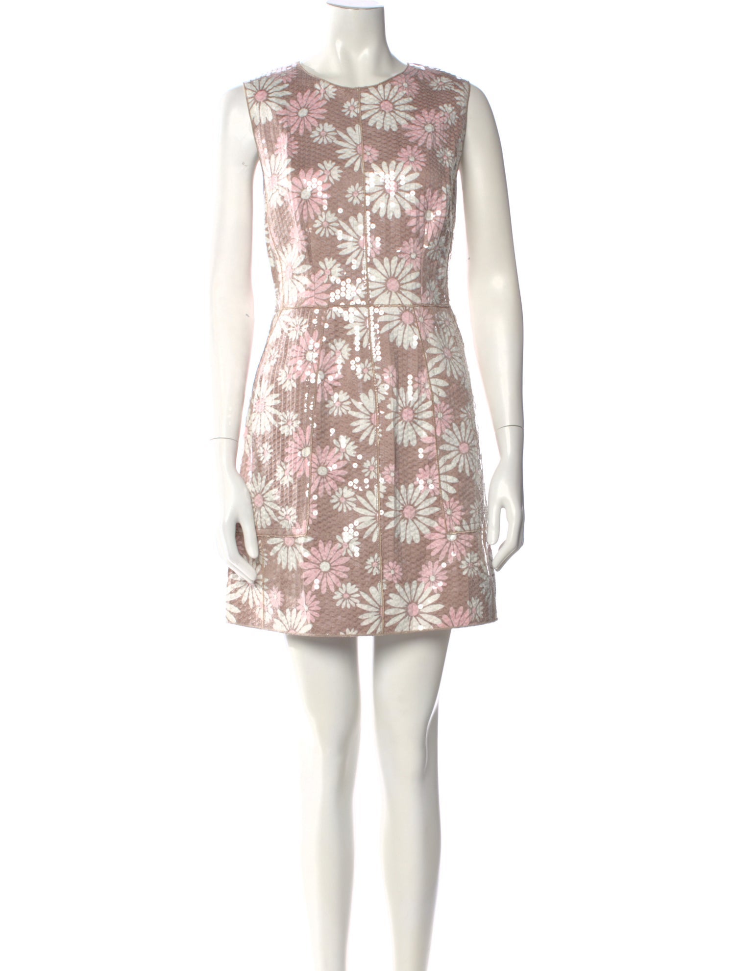 Marc Jacobs Floral Print Mini Dress