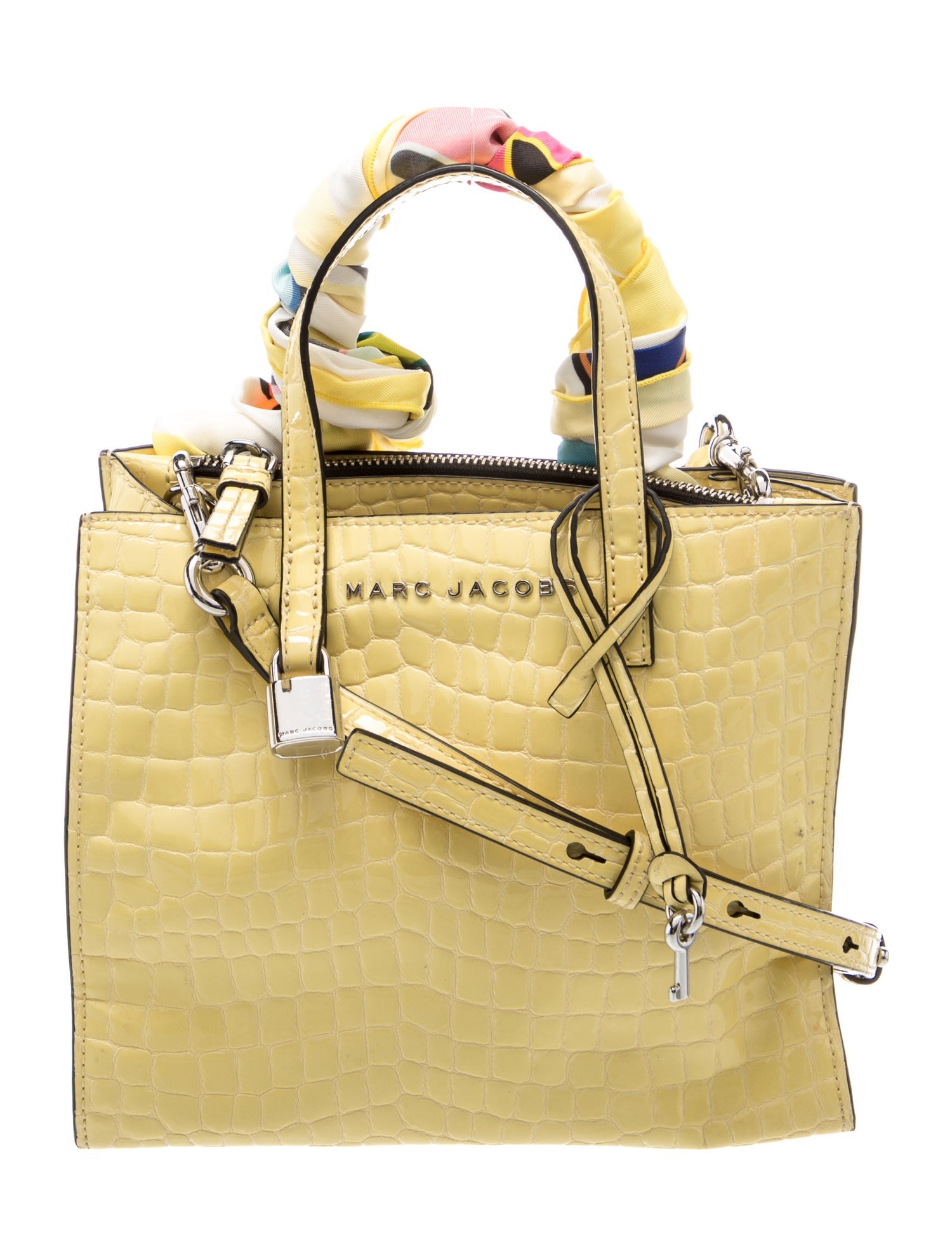 Marc Jacobs Embossed Leather Tote