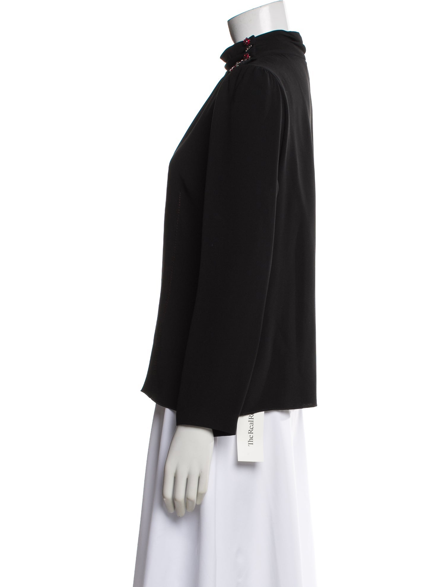 Marc Jacobs Silk Turtleneck Blouse