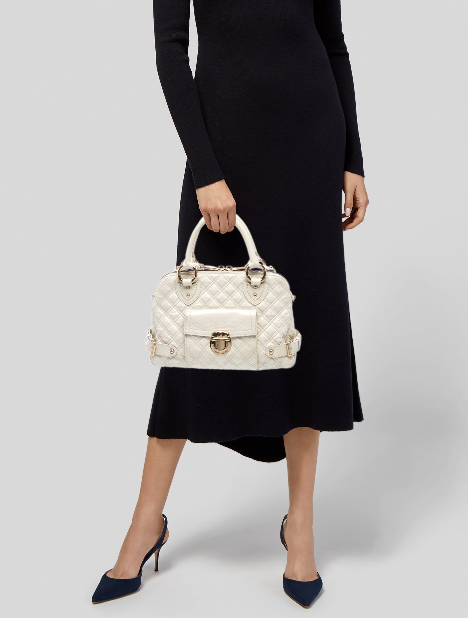 Marc Jacobs Quilted Top Handle Bag