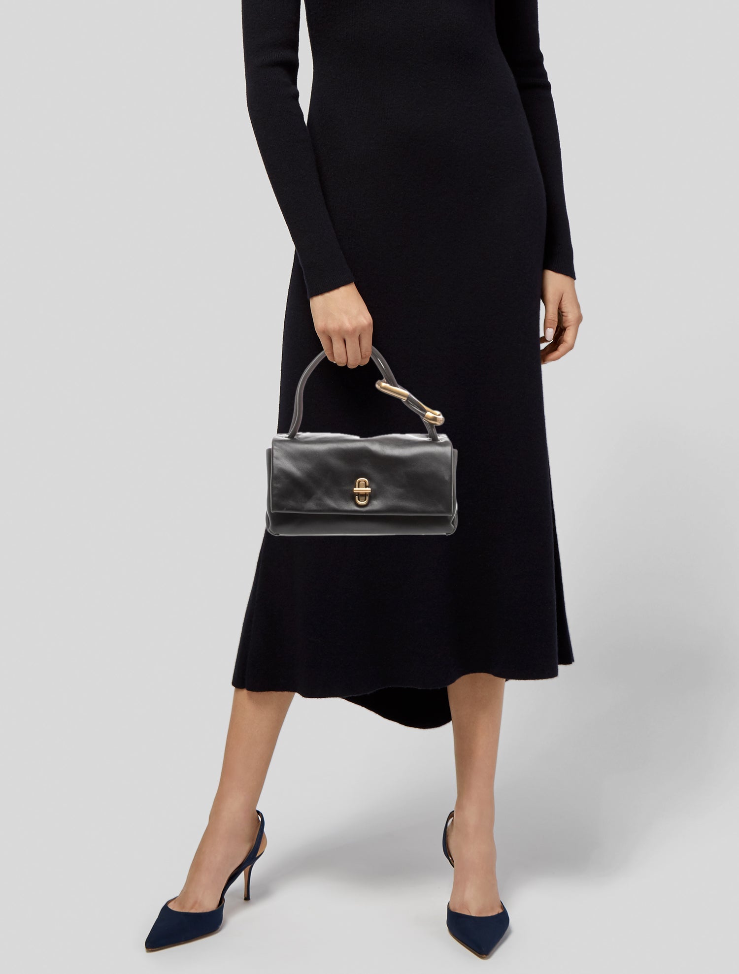 Marc Jacobs Leather Top Handle Bag