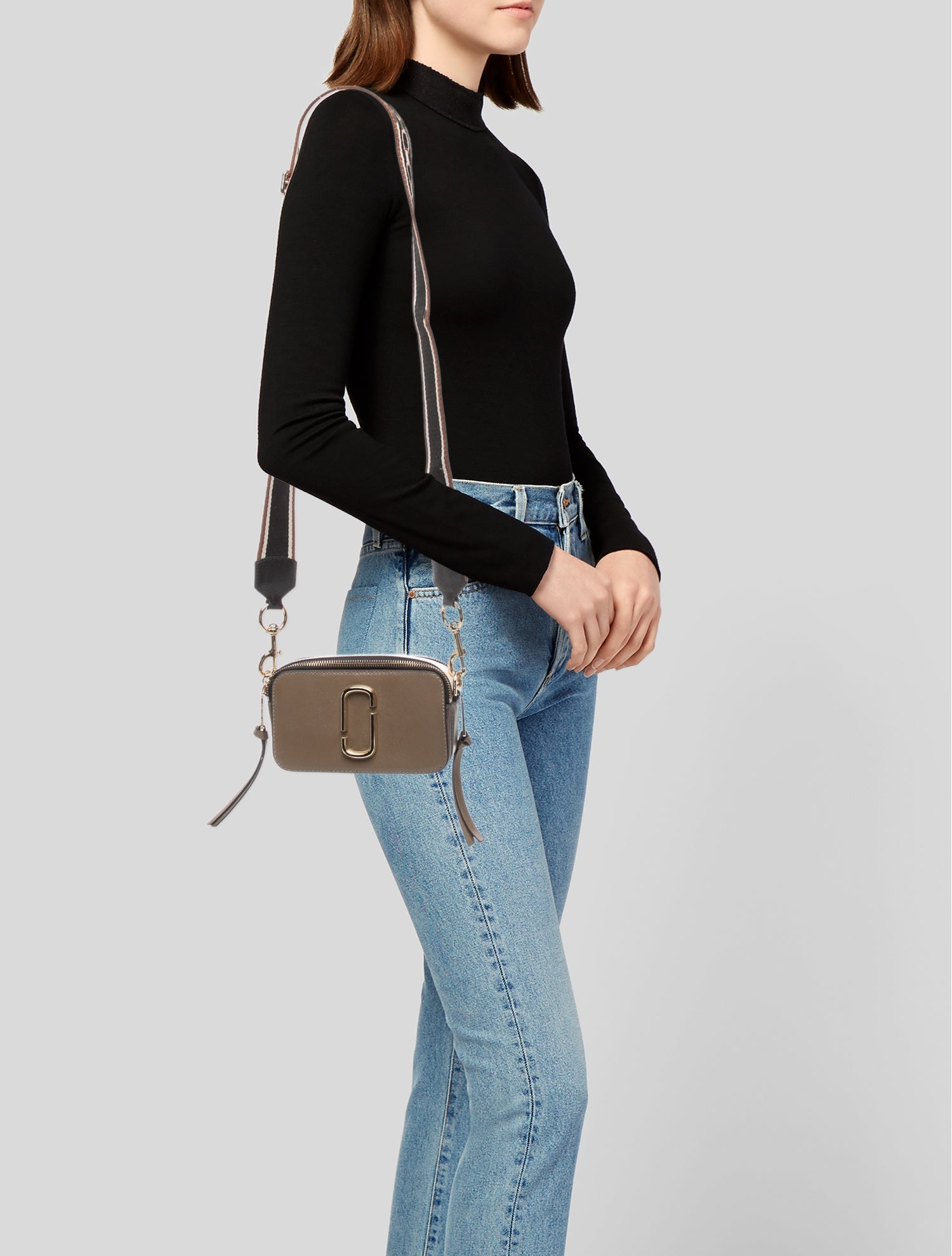 Marc Jacobs Saffiano Leather Crossbody Bag