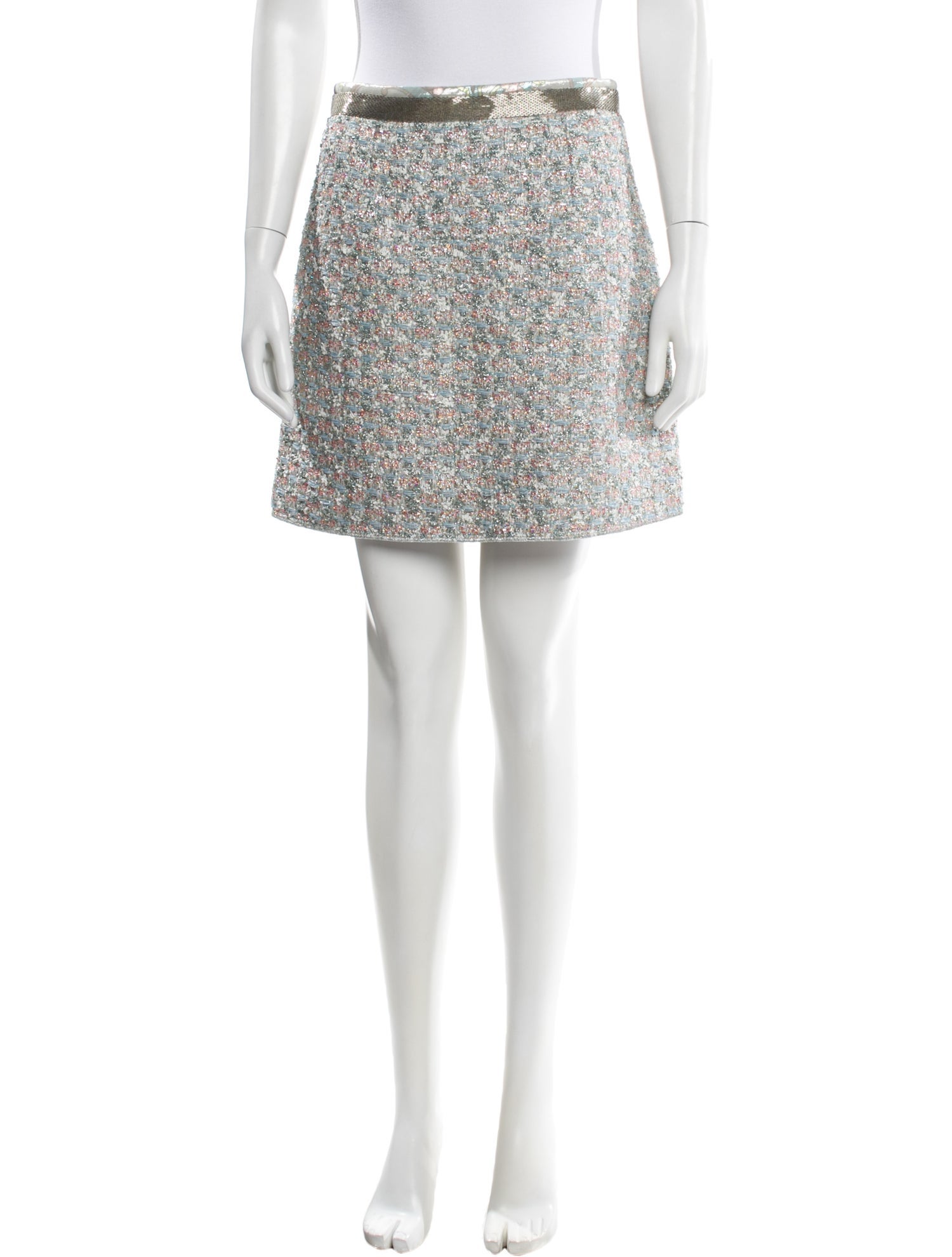 Marc Jacobs Tweed Pattern Mini Skirt w/ Tags