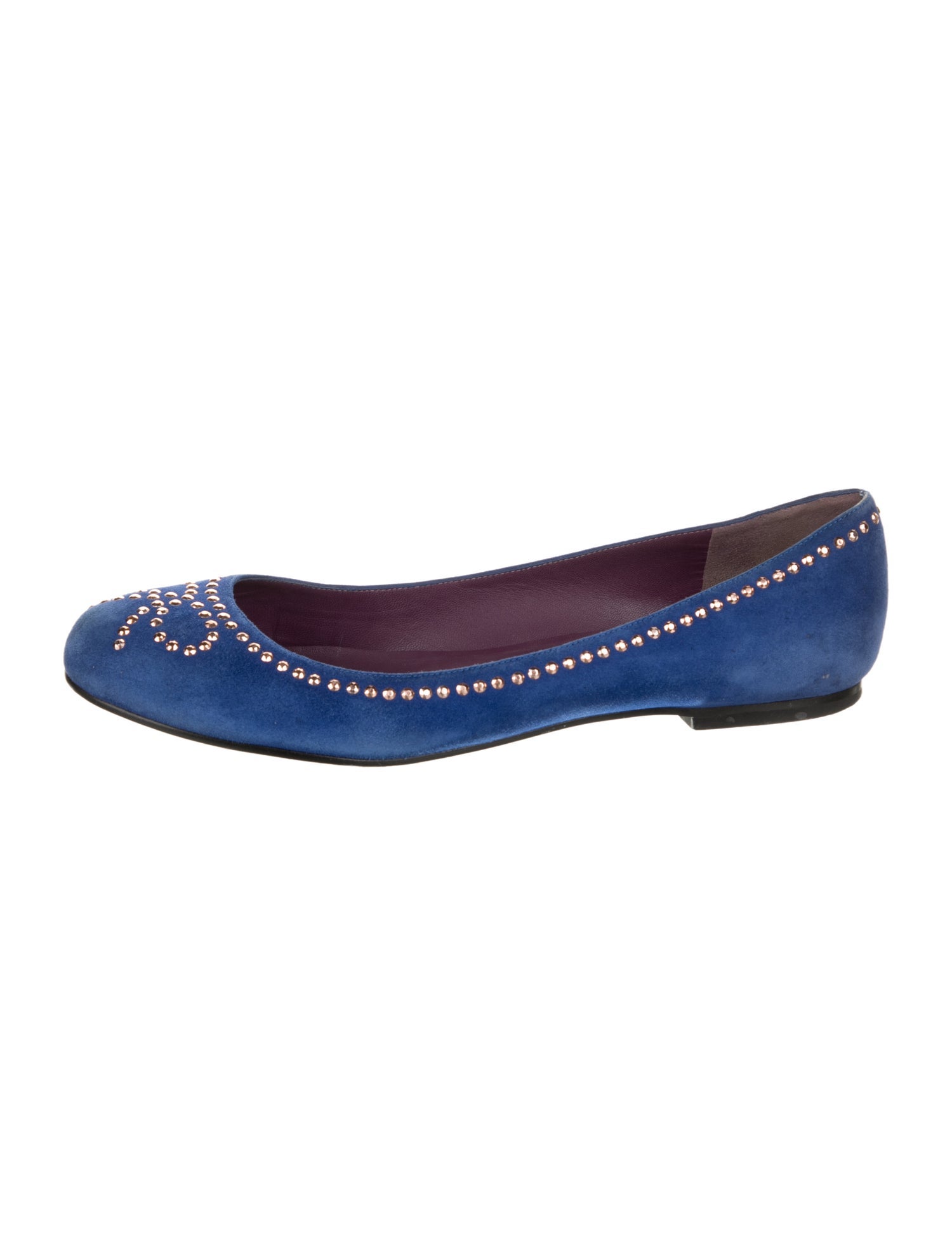 Marc Jacobs Suede Ballet Flats