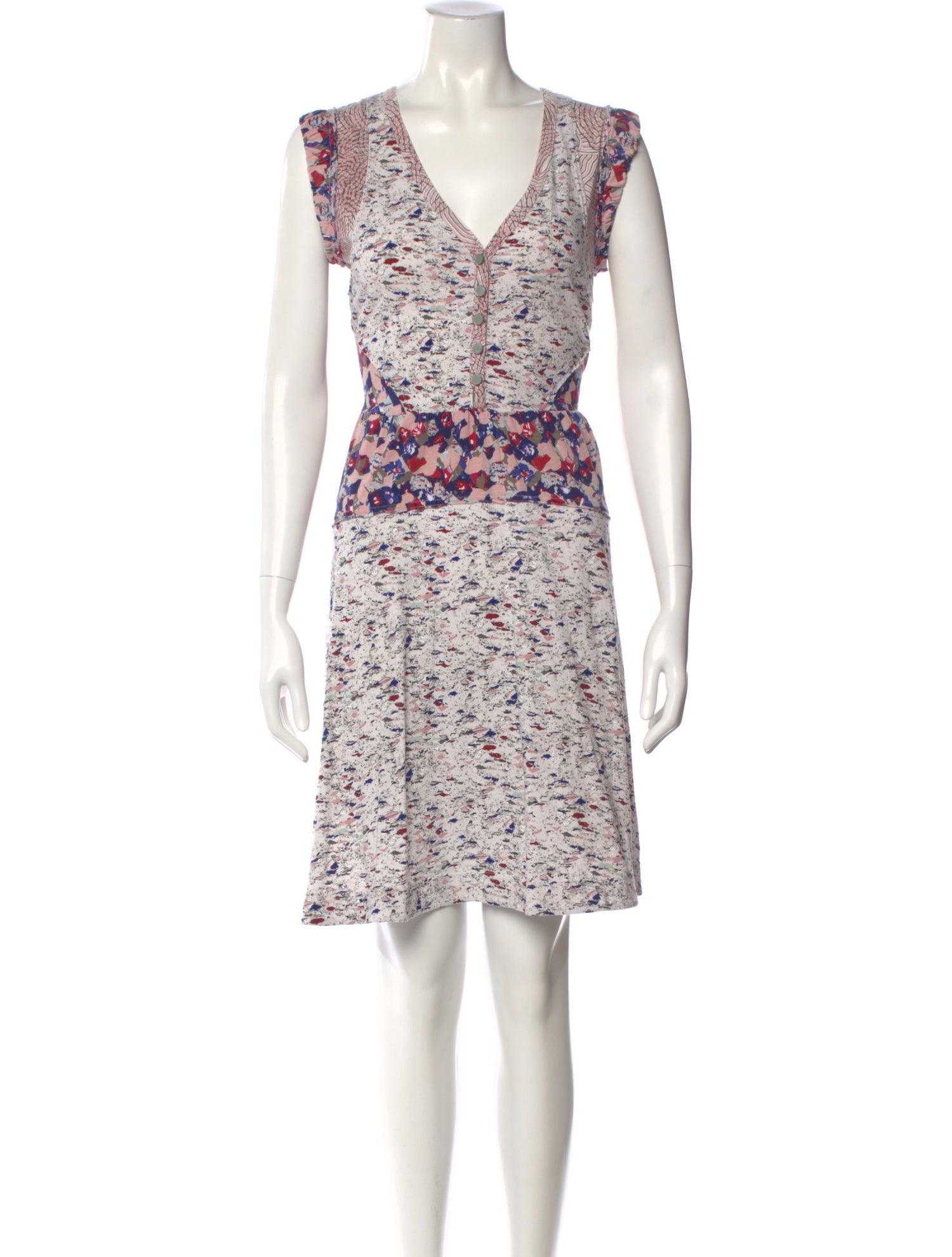 Marc by Marc Jacobs Floral Print Mini Dress