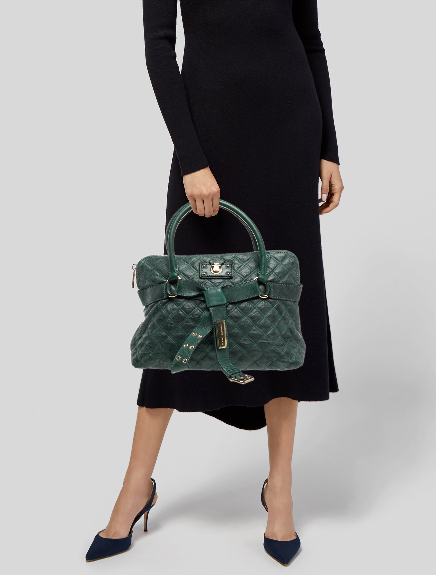 Marc Jacobs Quilted Top Handle Bag