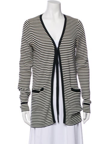 Pre-owned Marc Jacobs Striped Evening Jacket In Black