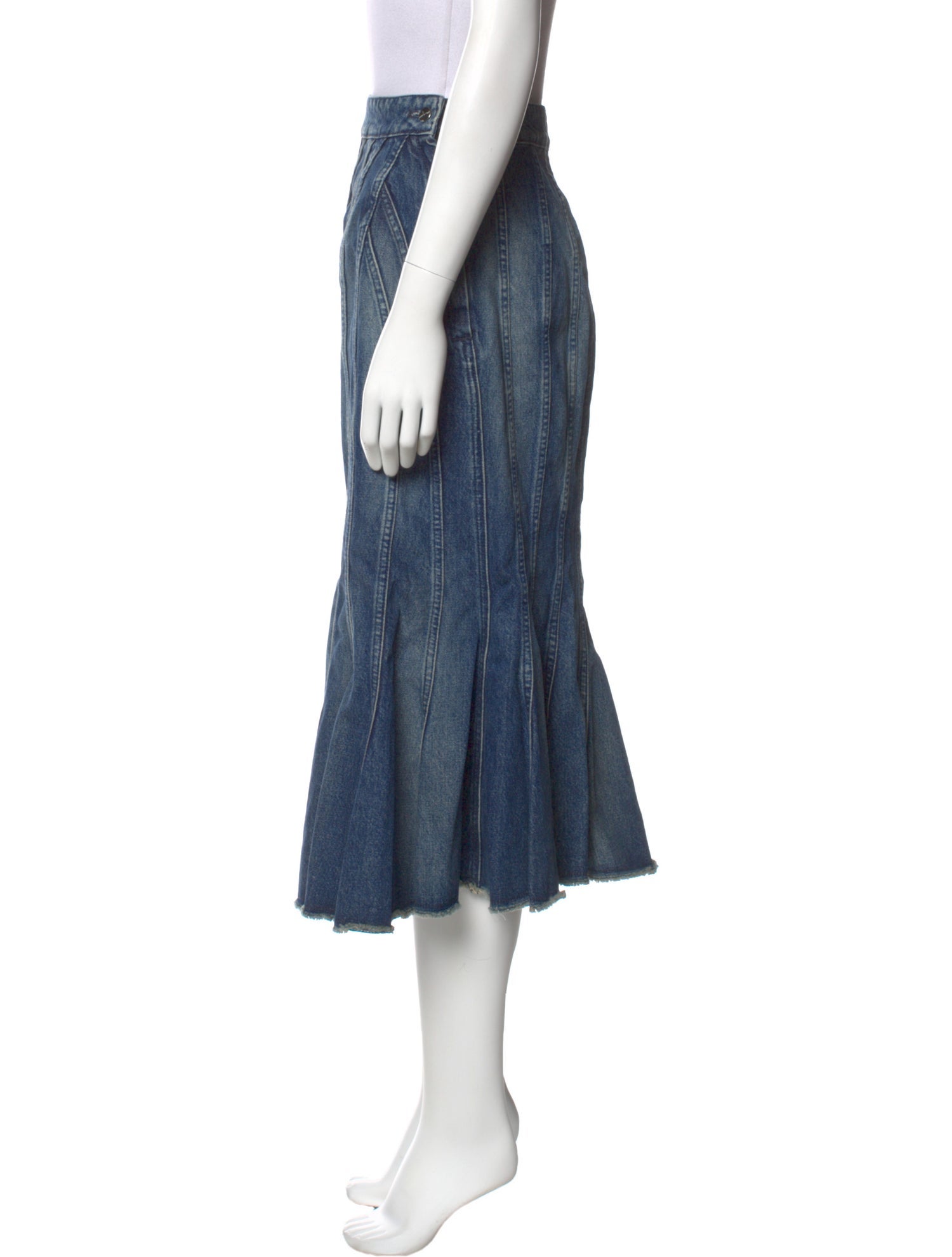 Marc Jacobs Pleated Accents Midi Length Skirt w/ Tags