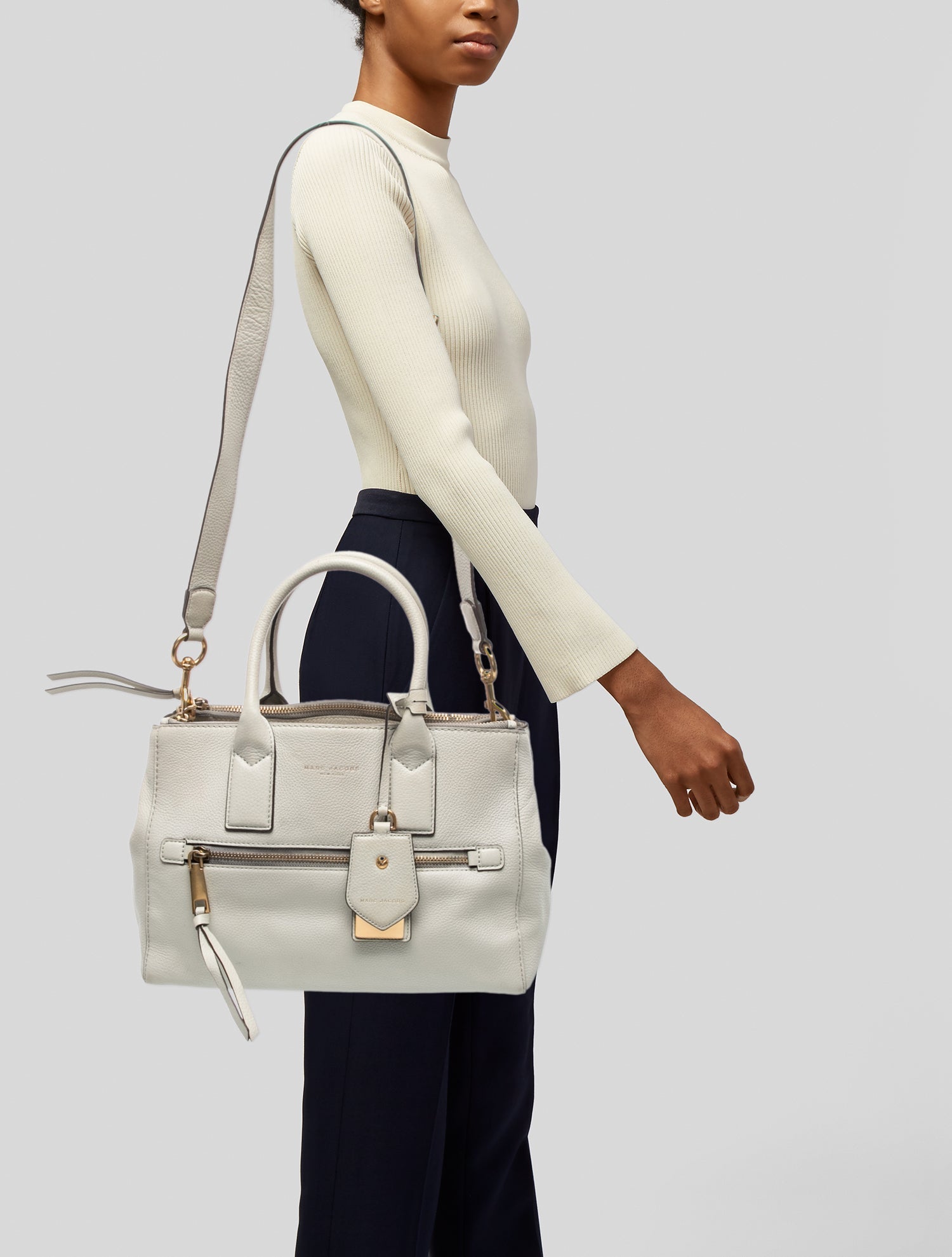 Marc Jacobs Leather Top Handle Bag