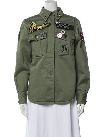 Pre-owned Marc Jacobs Utility Jacket In Green