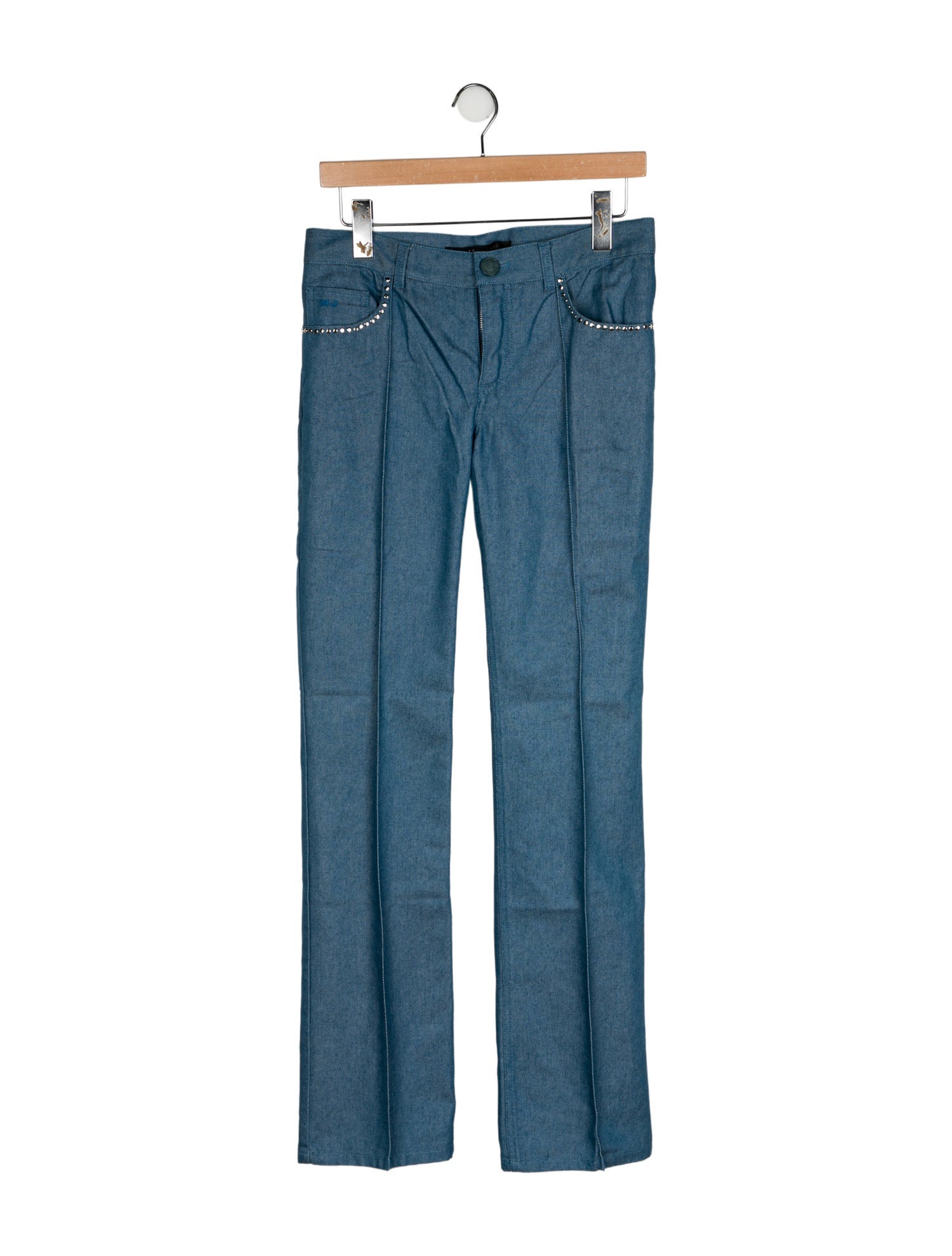 Marc Jacobs Mid-Rise Straight Leg Jeans