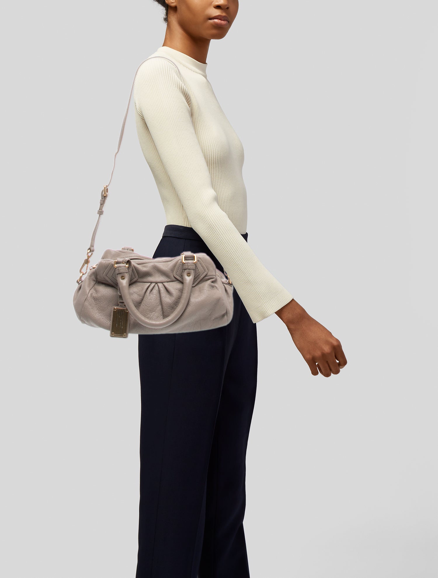 Marc Jacobs Leather Top Handle Bag