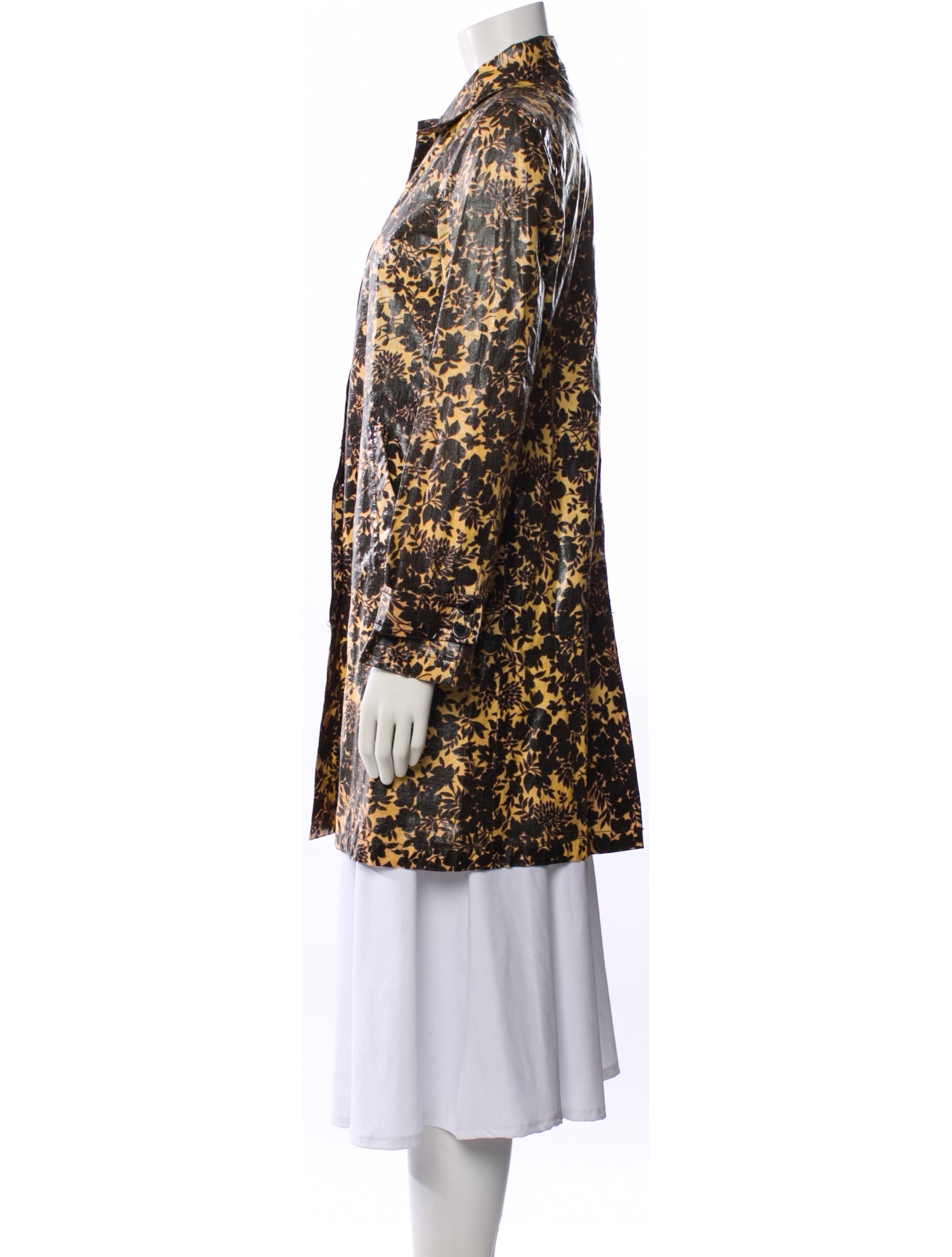 Marc Jacobs Floral Print Coat