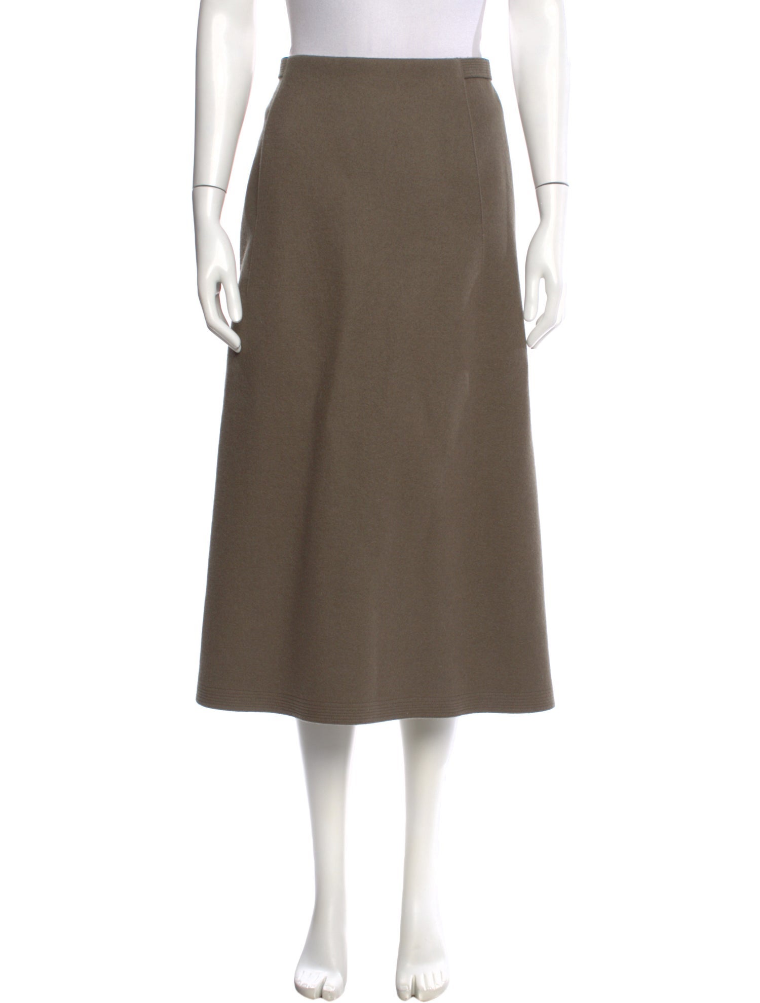 Marc Jacobs Wool Midi Length Skirt