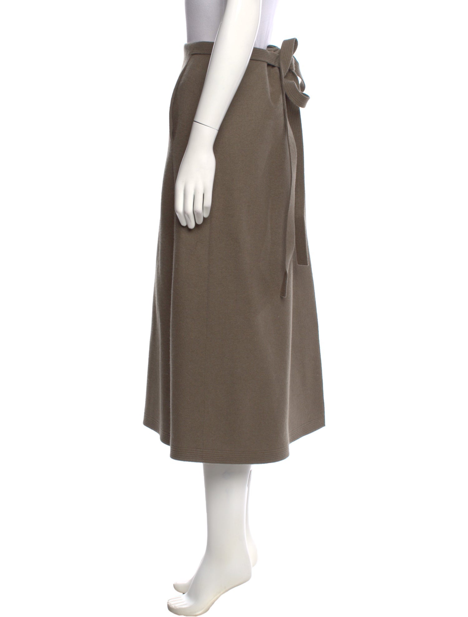 Marc Jacobs Wool Midi Length Skirt