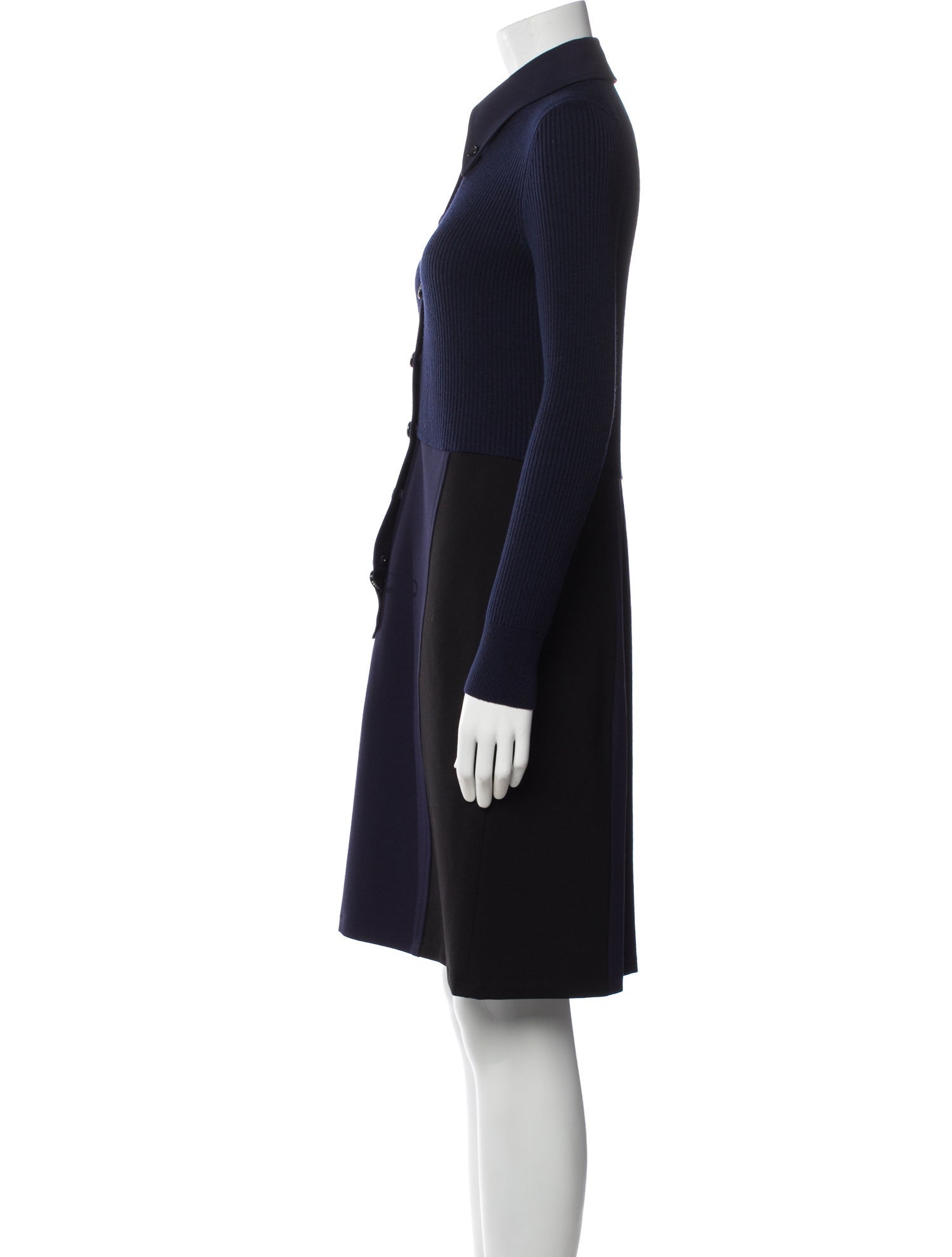 Marc Jacobs Merino Wool Knee-Length Dress