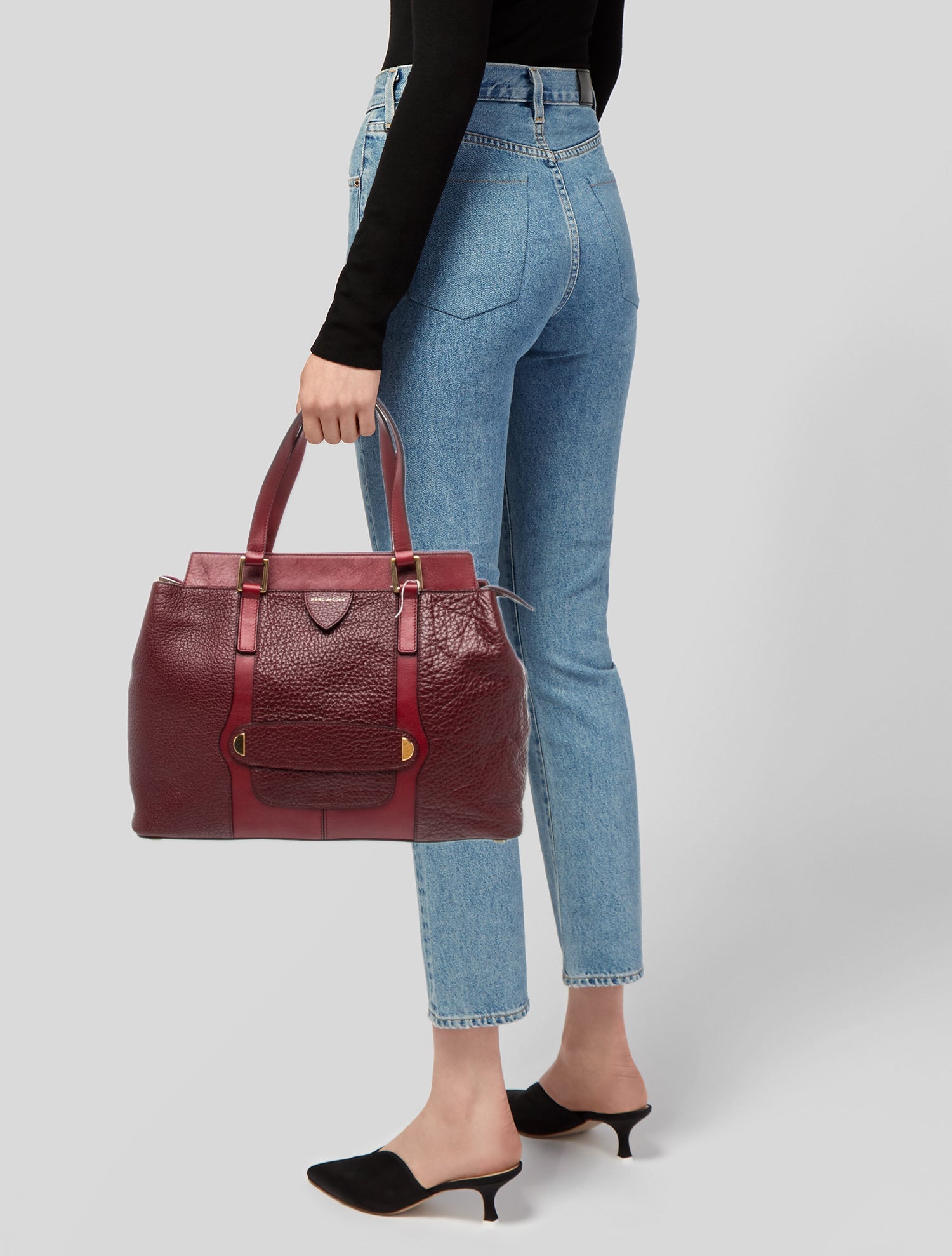 Marc Jacobs Leather Top Handle Bag