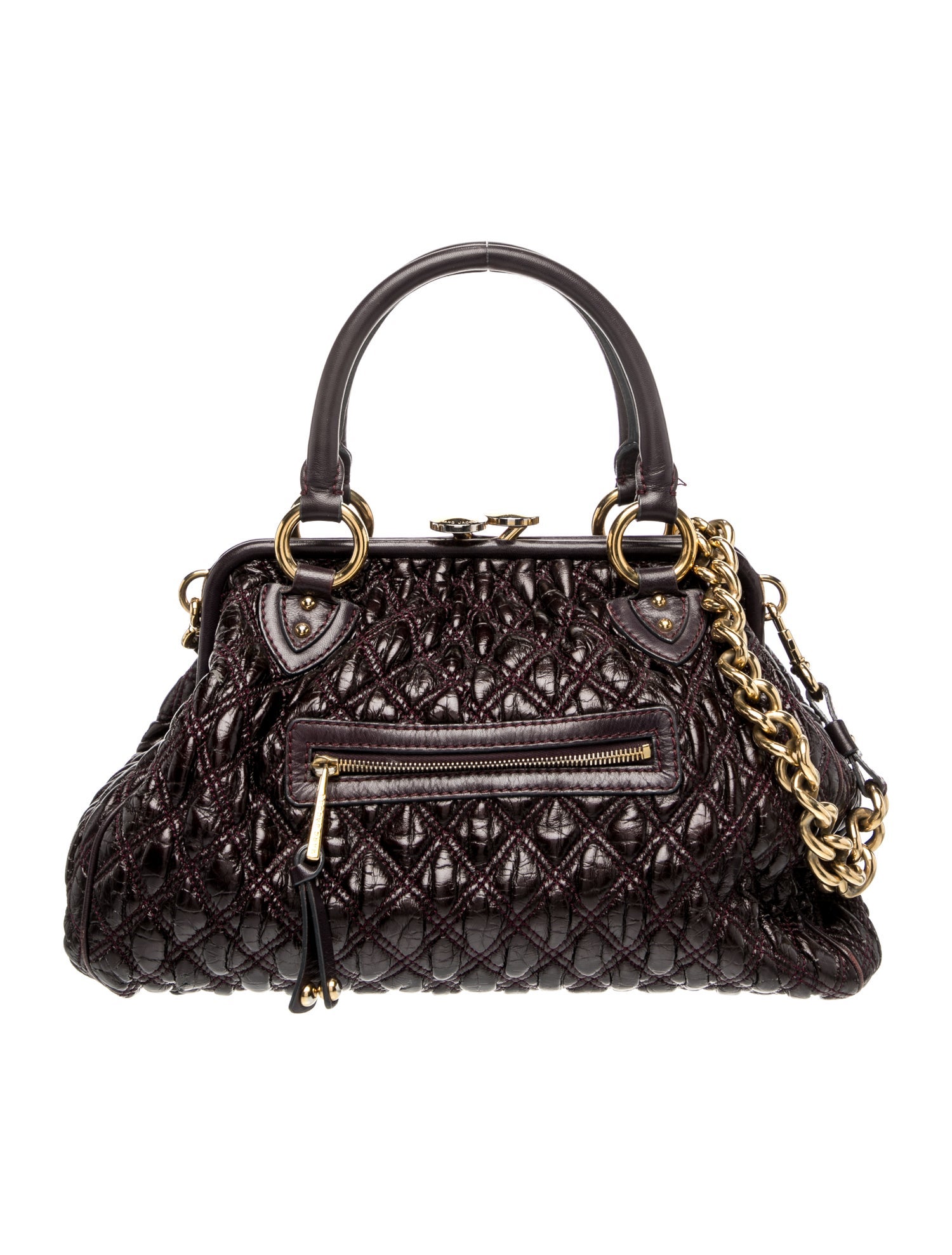 Marc Jacobs Quilted Top Handle Bag