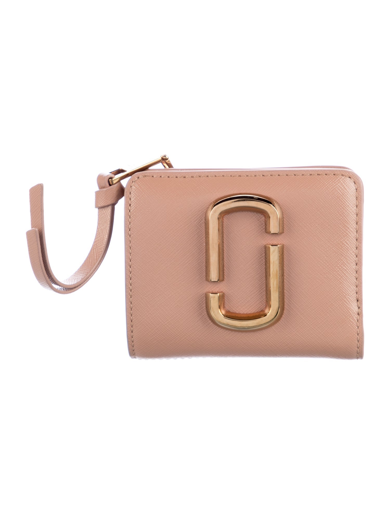 Marc Jacobs Saffiano Leather Wristlet