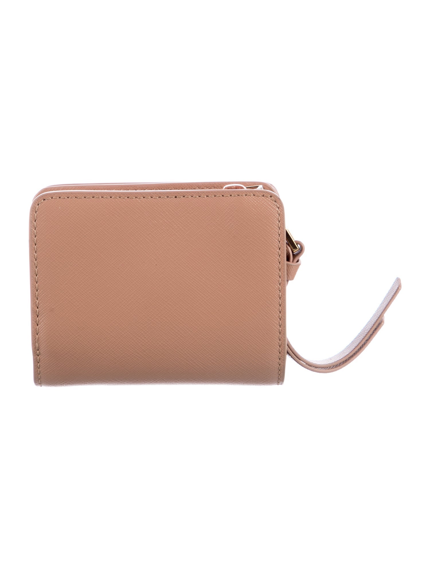 Marc Jacobs Saffiano Leather Wristlet
