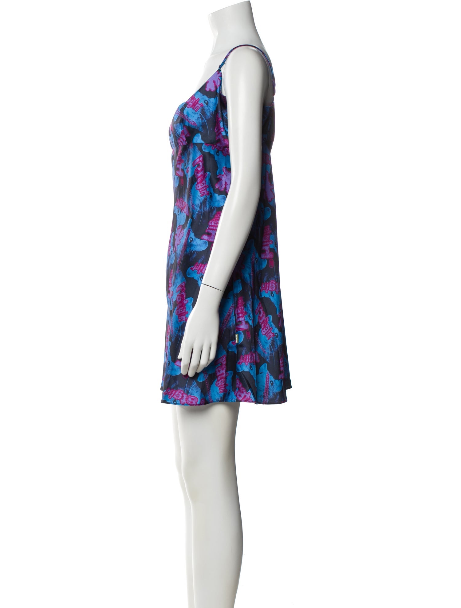 Marc Jacobs Floral Print Mini Dress