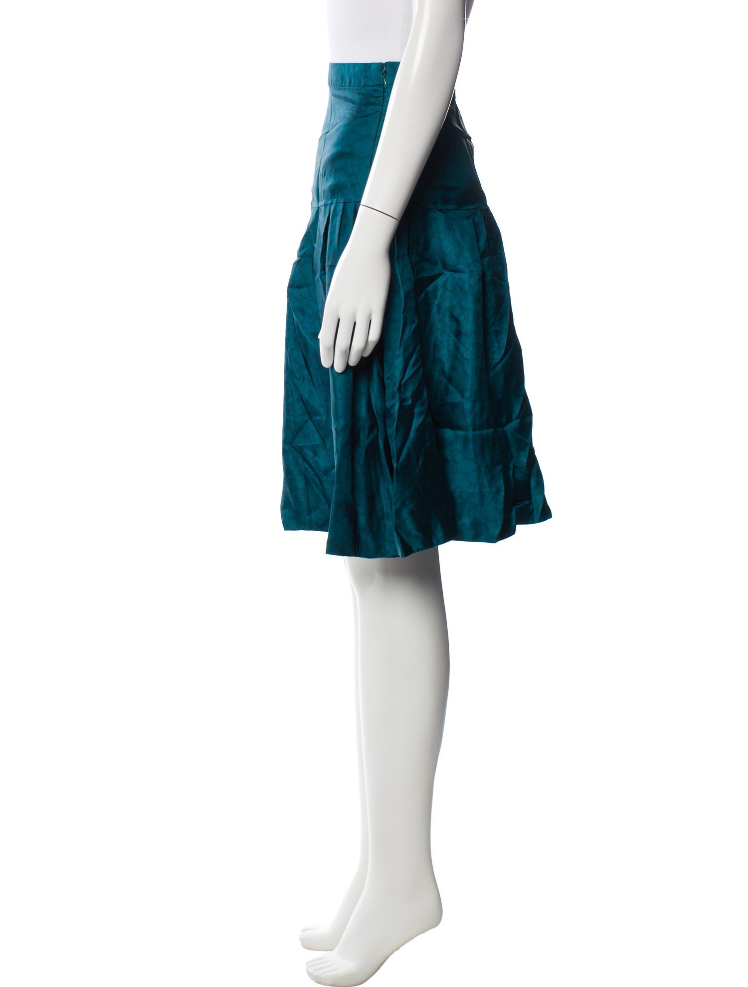 Marc Jacobs Silk Knee-Length Skirt