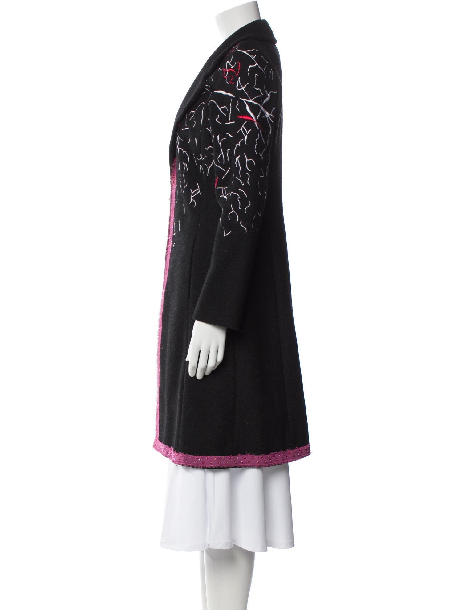 Marc Jacobs Wool Printed Evening Jacket