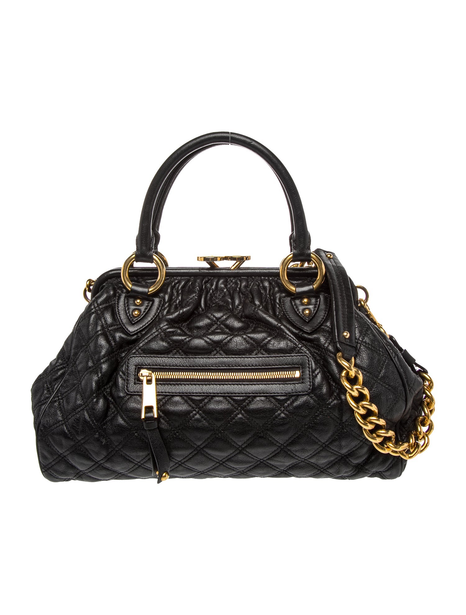 Marc Jacobs Quilted Top Handle Bag