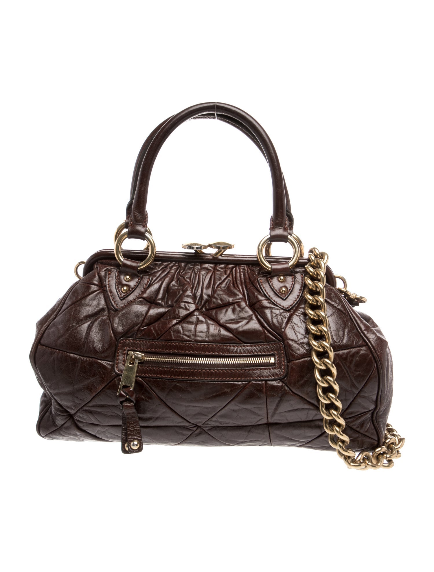 Marc Jacobs Quilted Top Handle Bag