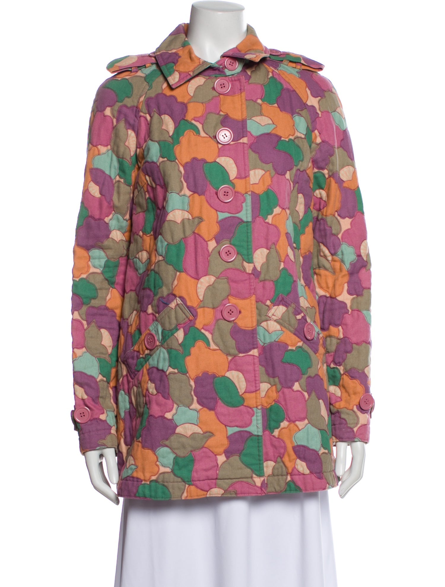 Marc by Marc Jacobs Printed Peacoat