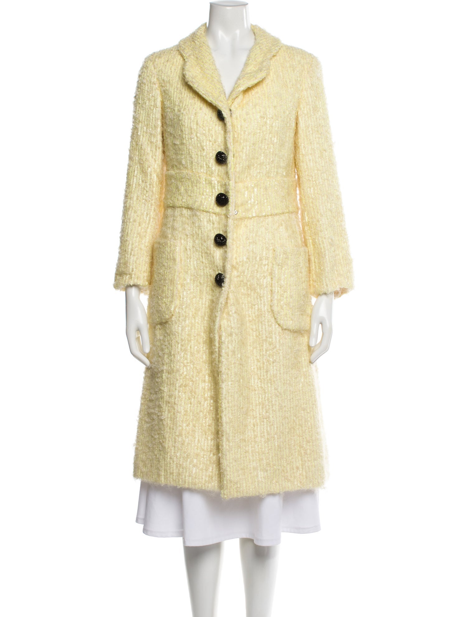 Marc Jacobs Sequin Faux Fur Coat