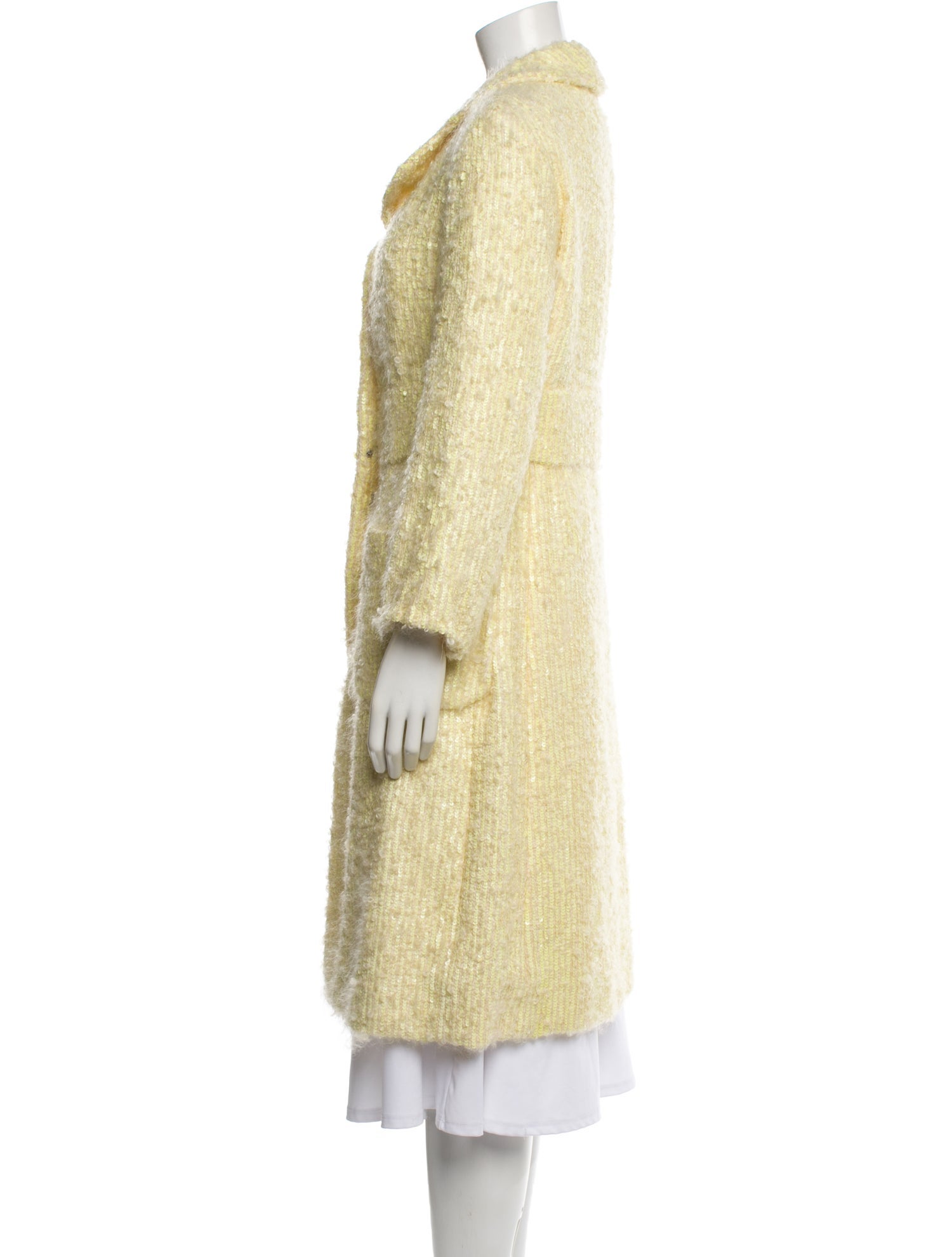 Marc Jacobs Sequin Faux Fur Coat