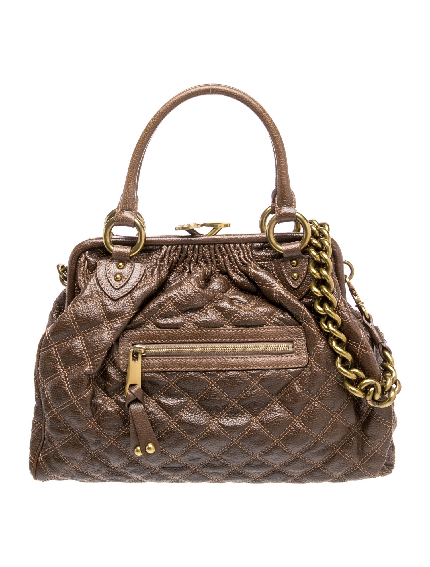 Marc Jacobs Quilted Top Handle Bag