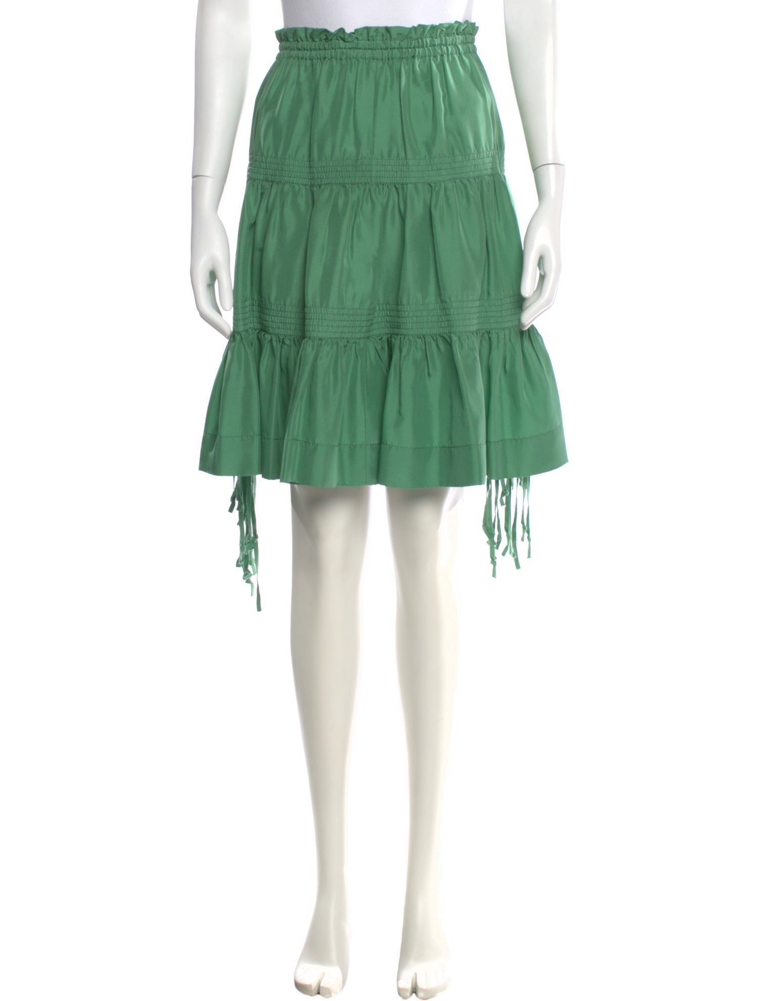 Marc Jacobs Silk Knee-Length Skirt