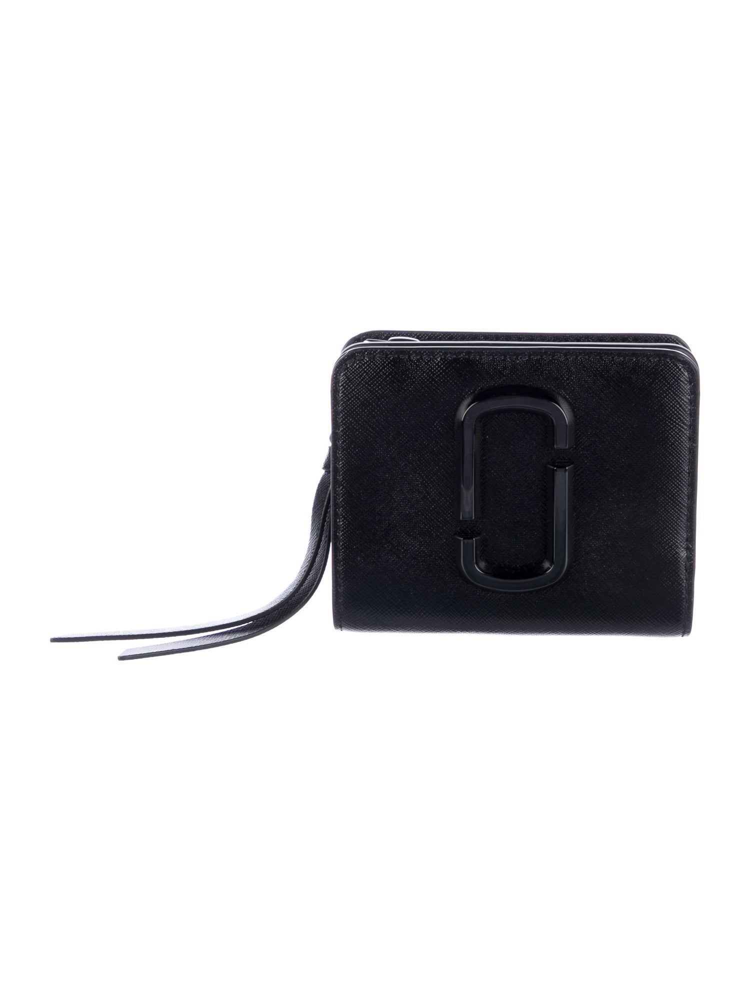 Marc Jacobs Saffiano Leather Graphic Print Wallet