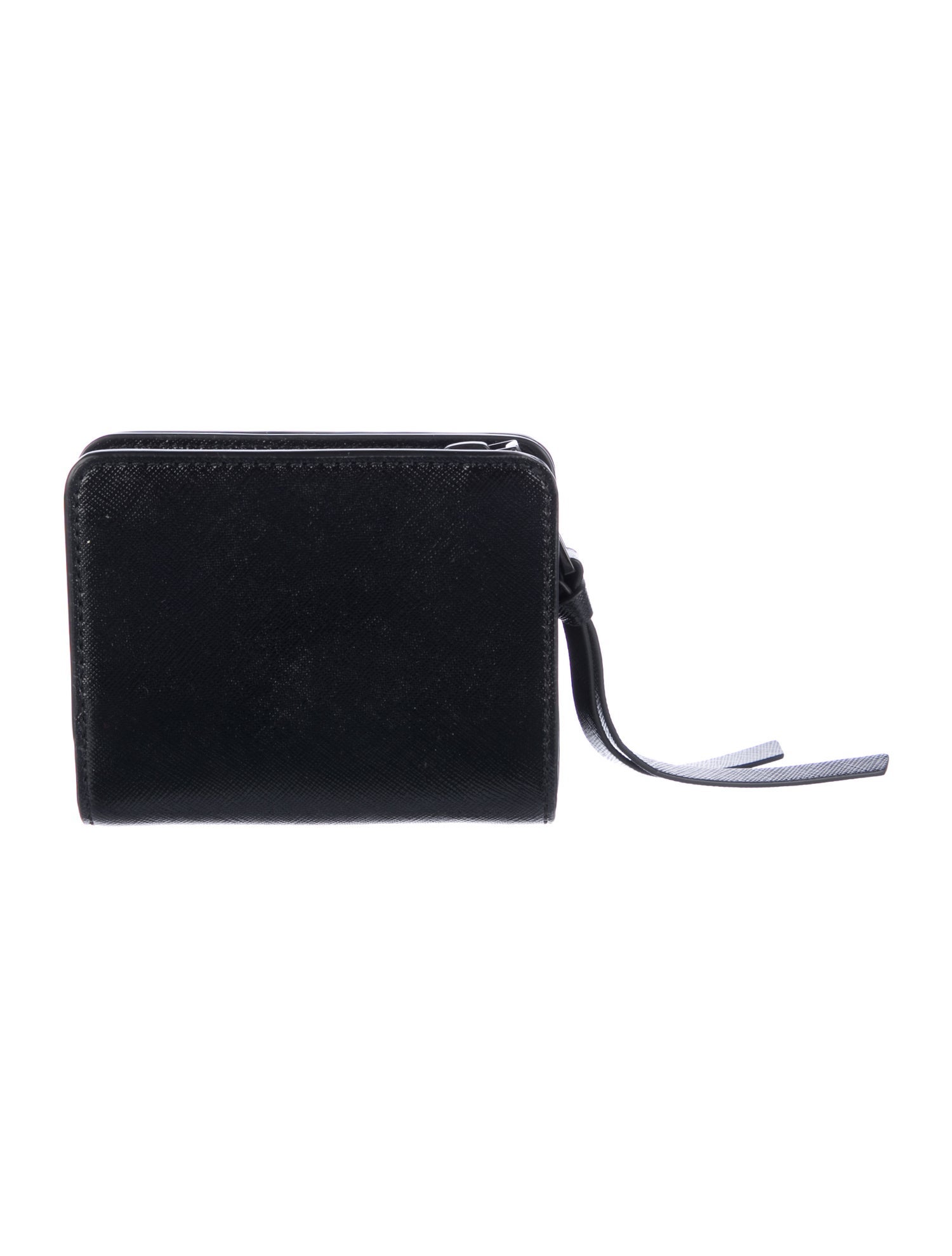 Marc Jacobs Saffiano Leather Graphic Print Wallet