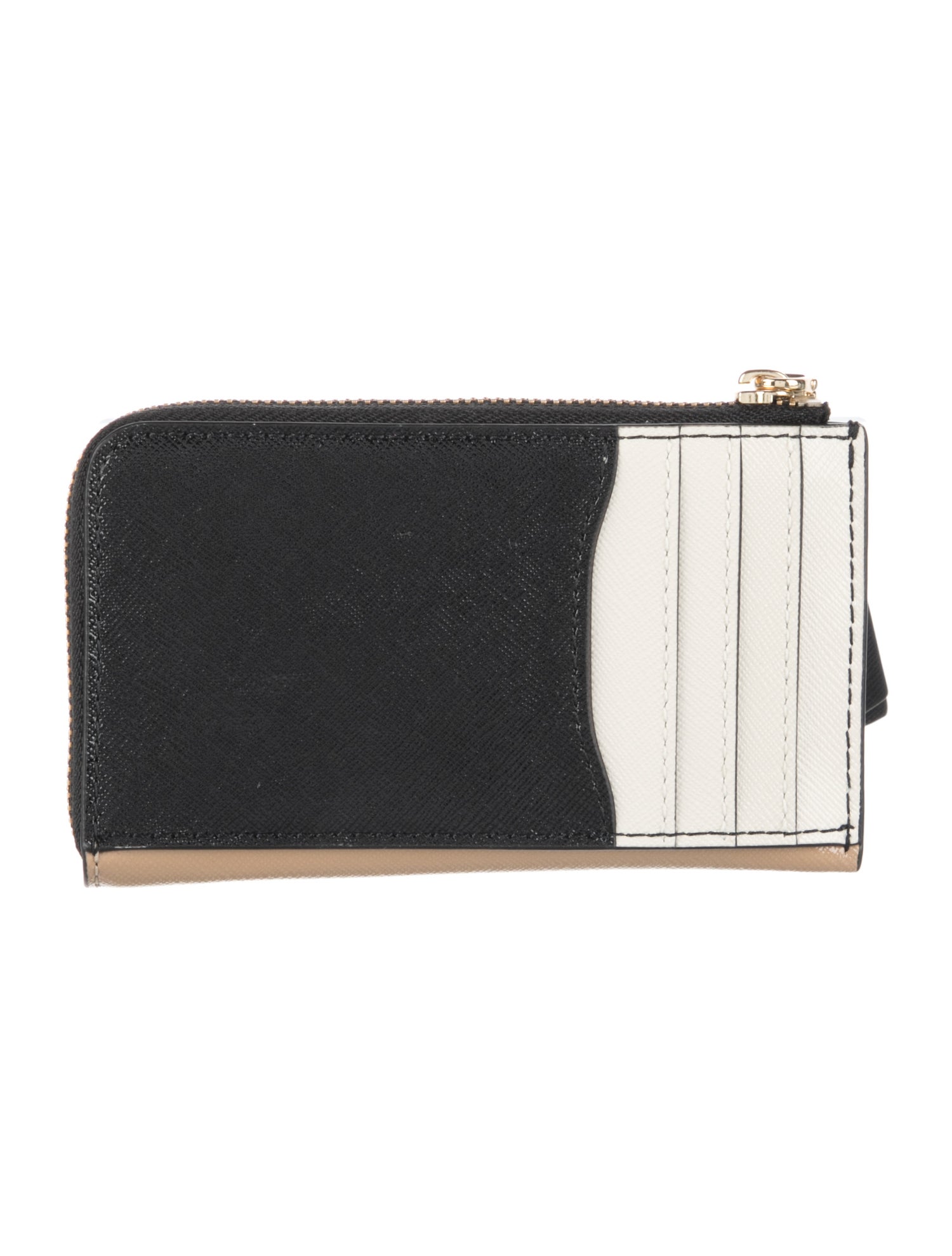Marc Jacobs Leather Colorblock Pattern Wallet