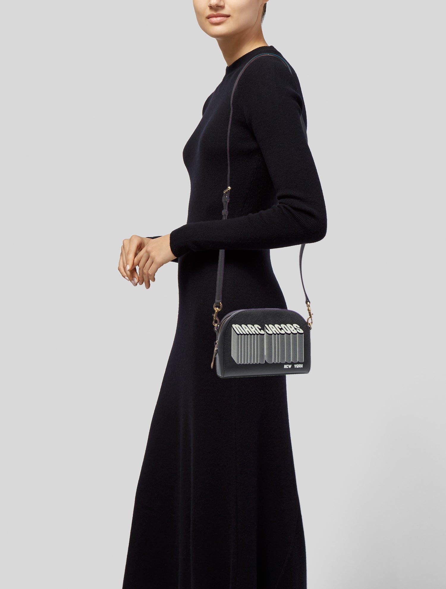 Marc Jacobs Saffiano Leather Crossbody Bag