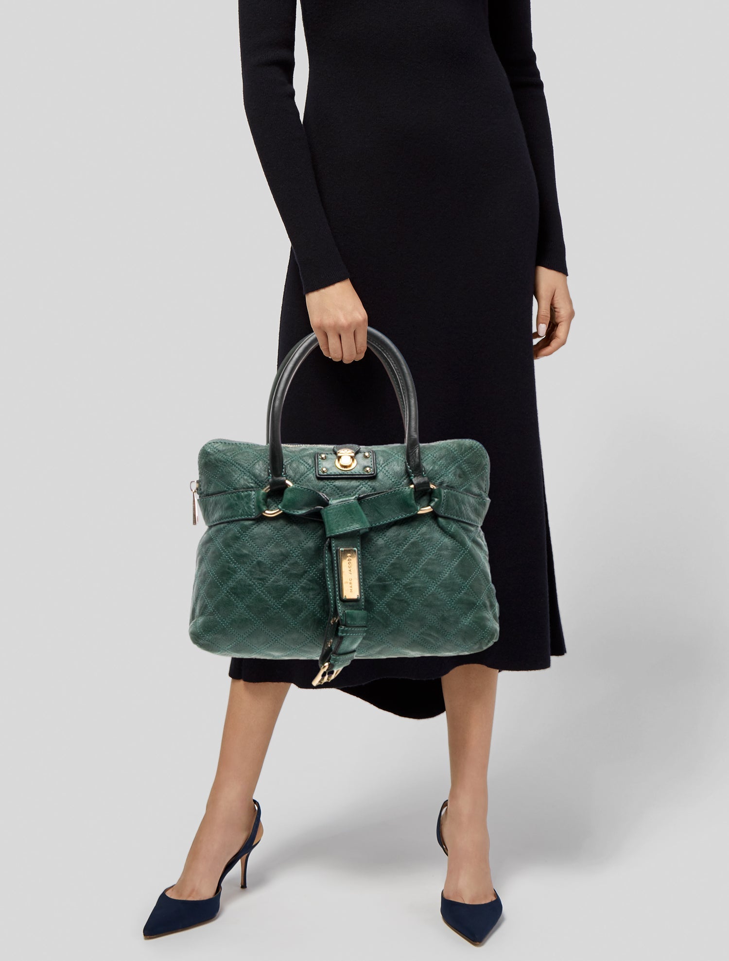 Marc Jacobs Quilted Top Handle Bag