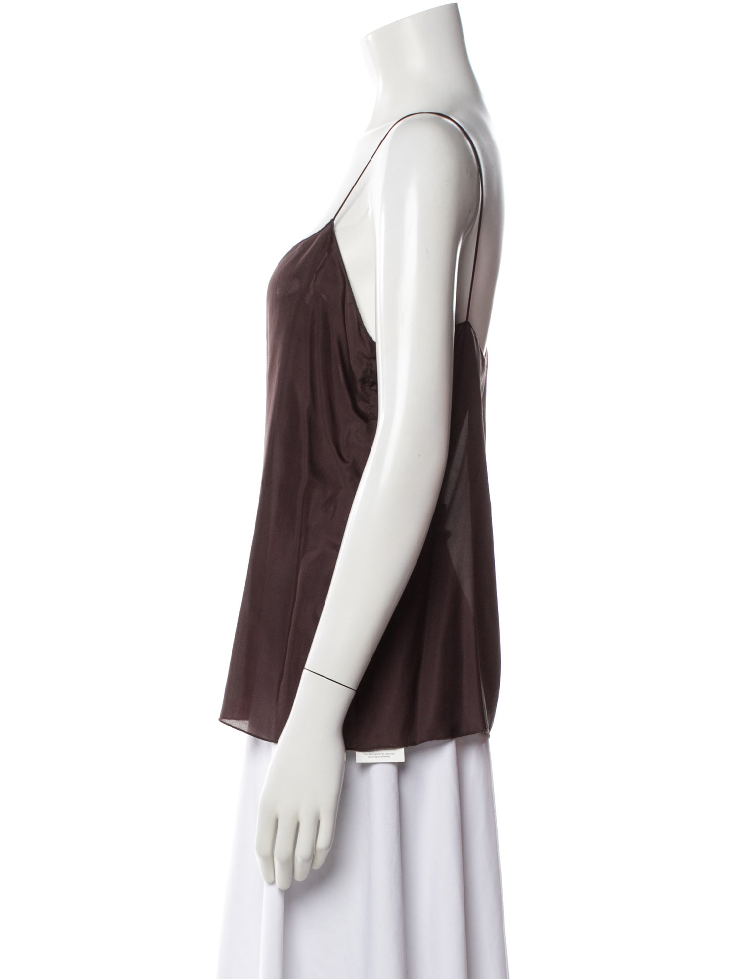 Marc Jacobs Silk Scoop Neck Top