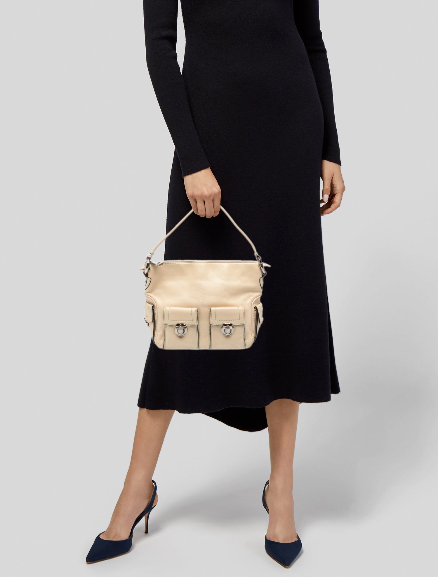 Marc Jacobs Leather Top Handle Bag