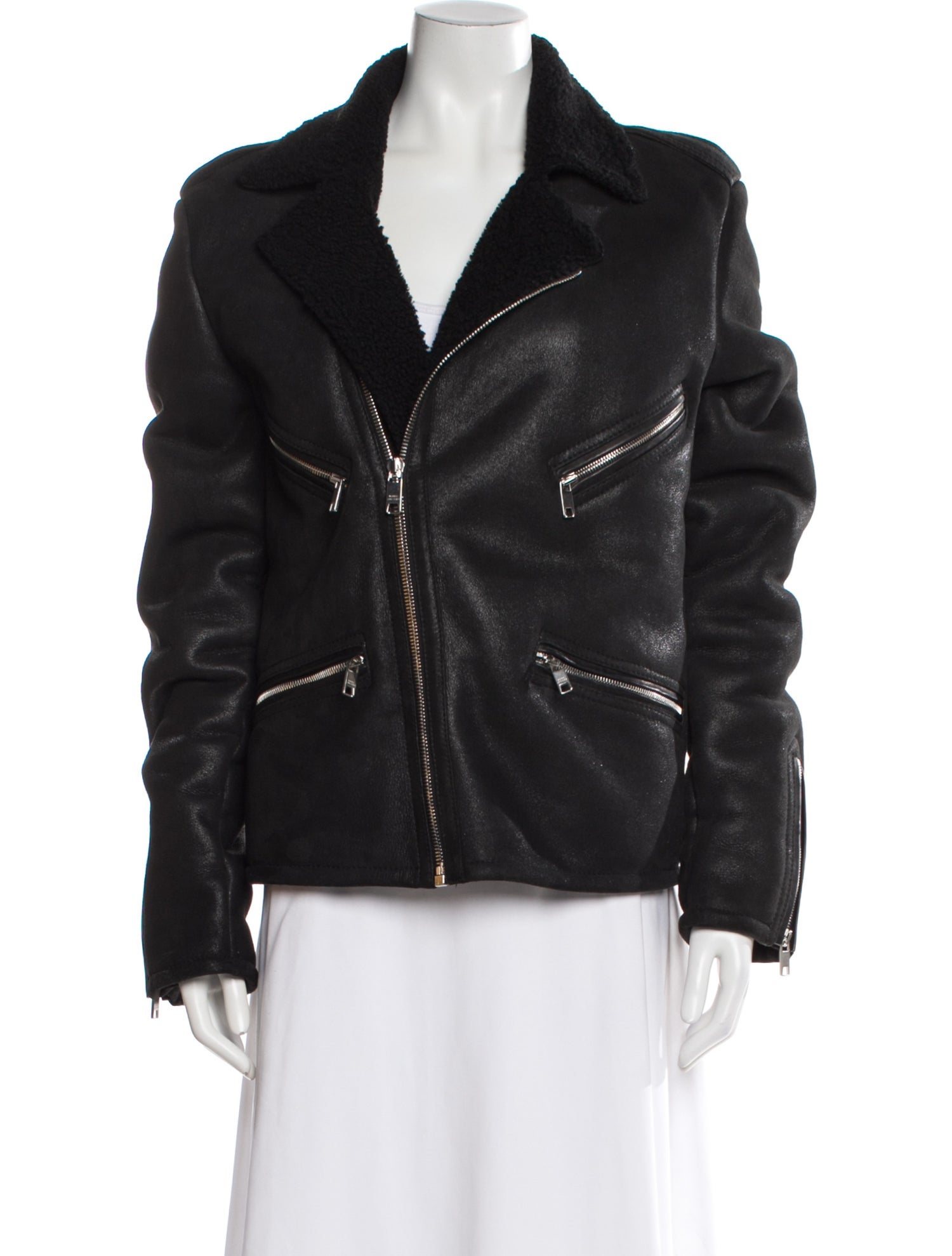 Marc Jacobs Leather Biker Jacket