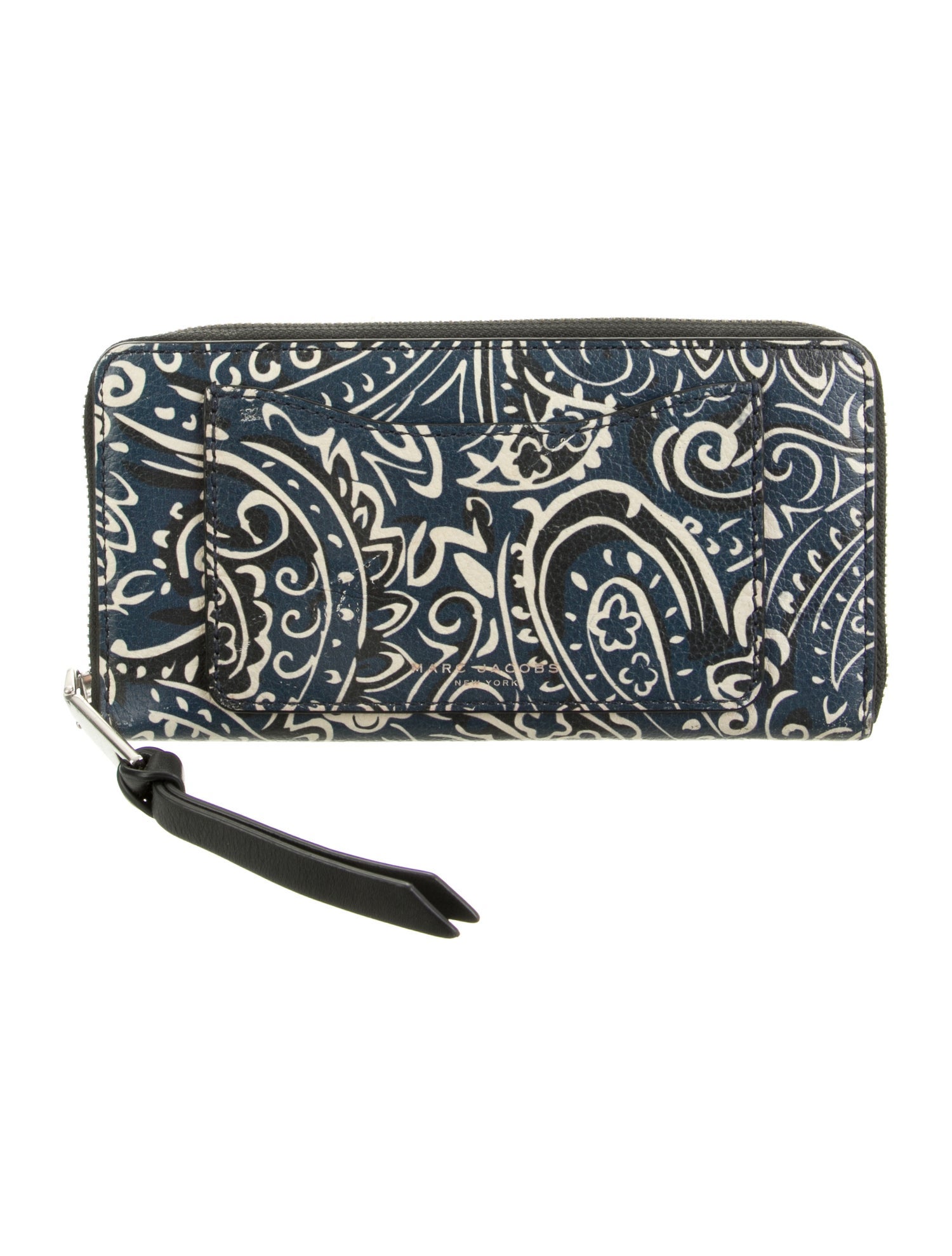 Marc Jacobs Leather Printed Wristlet