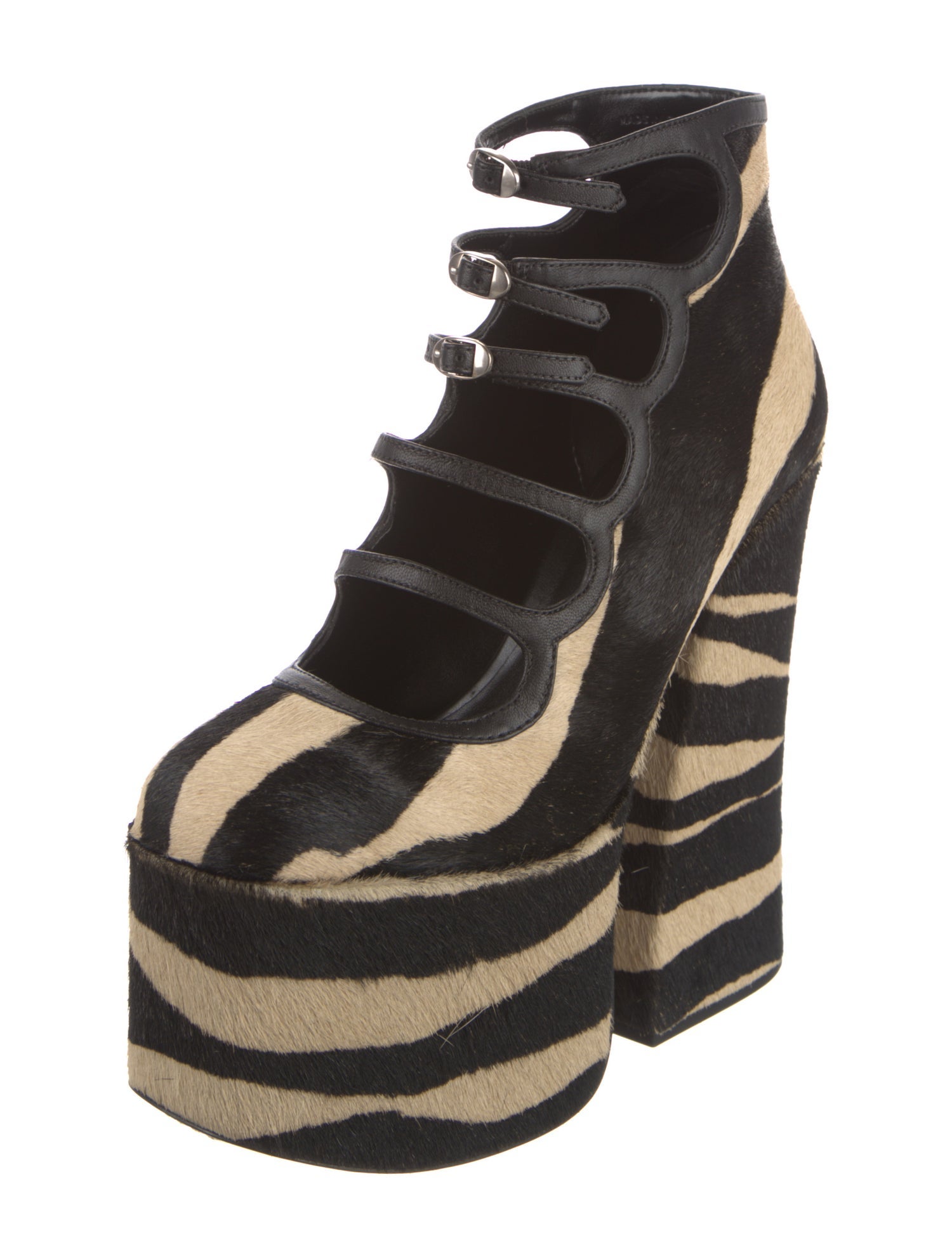 Marc Jacobs Ponyhair Animal Print Pumps w/ Tags