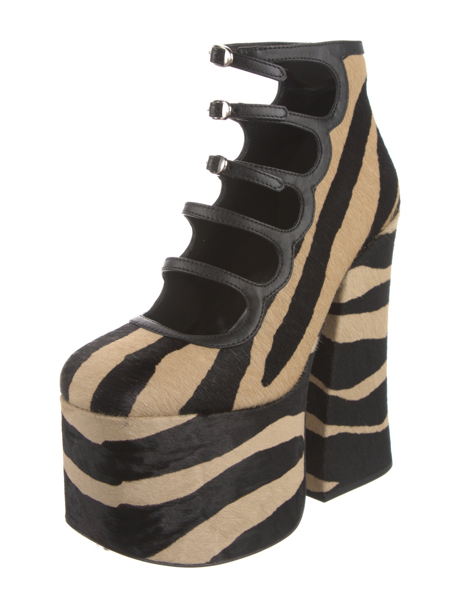 Marc Jacobs Ponyhair Animal Print Pumps w/ Tags