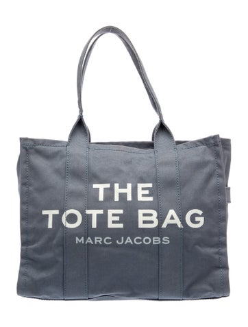 Pre-owned Marc Jacobs Canvas Tote In Blue