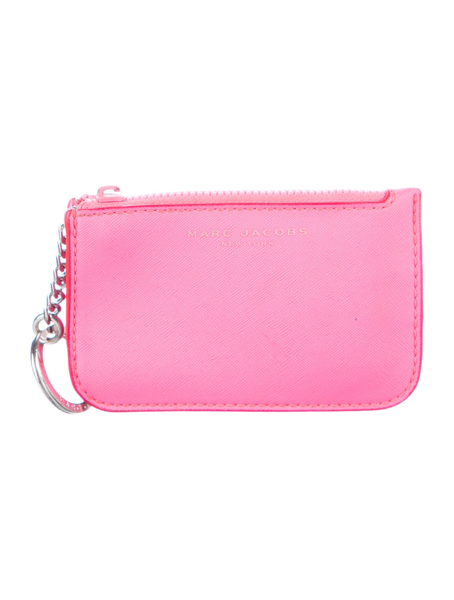 Marc Jacobs Womens' Saffiano Leather Coin Pouch
