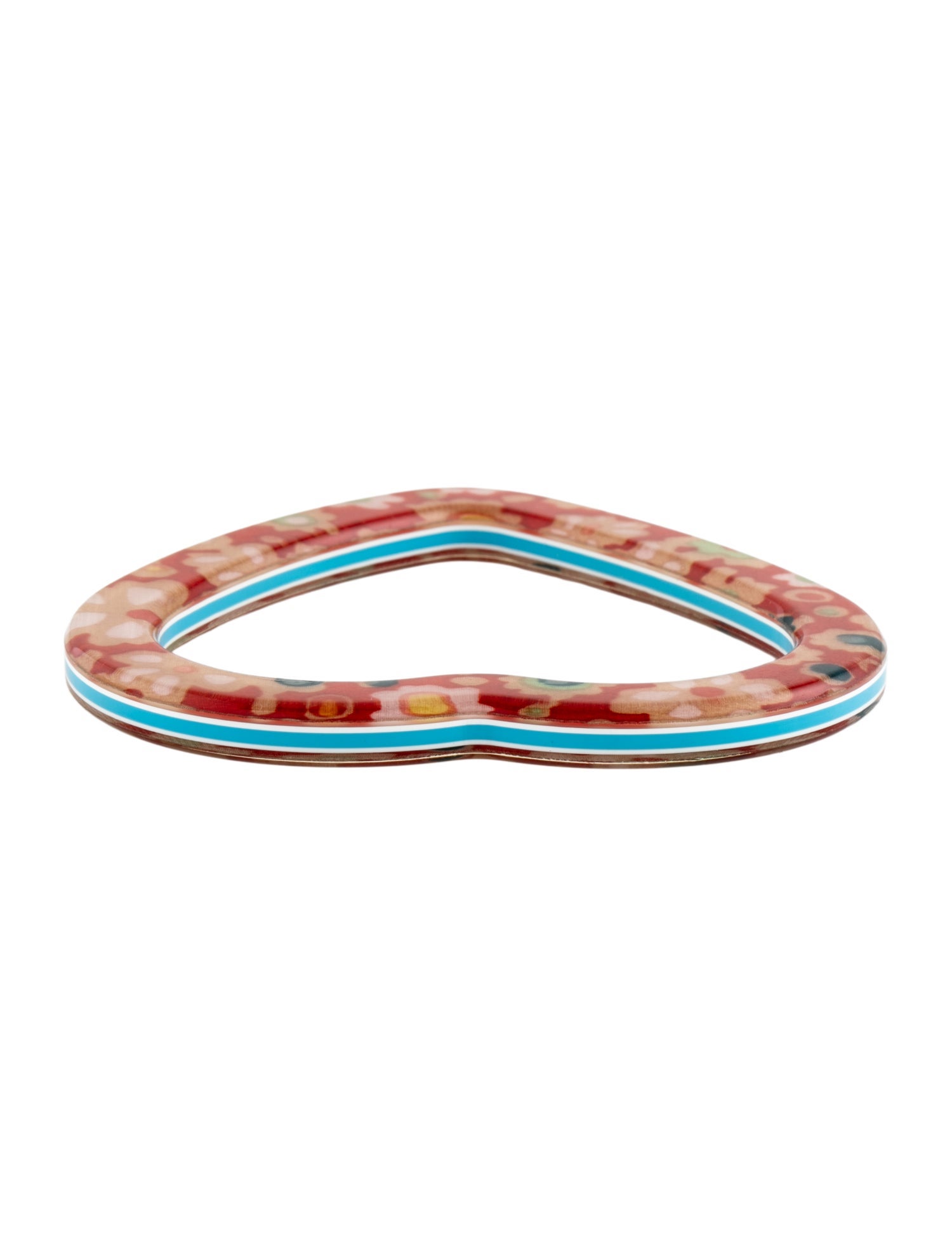 Marc Jacobs Resin Heart Bangle Bracelet